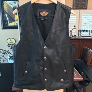 Harley-Davidson Leather Riding vest